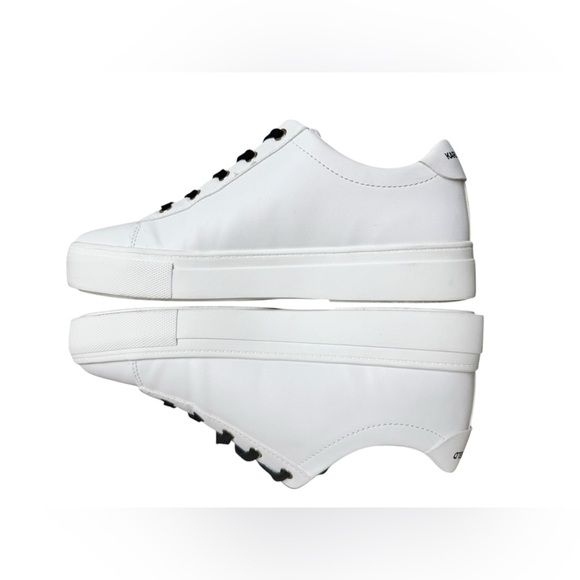 Karl White Sneakers with Heart and Sunglasses Accents - Picture 8 of 10